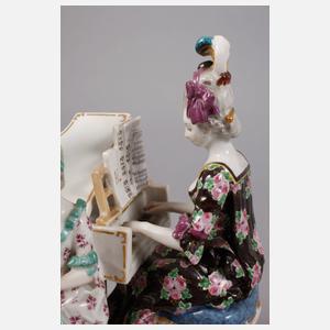 Meissen Rokokogruppe ”Hauskonzert”