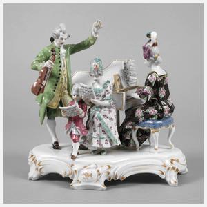 Meissen Rokokogruppe ”Hauskonzert”