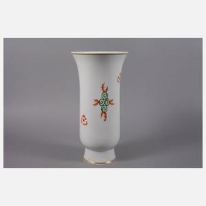 Meissen Bodenvase grüner Drache