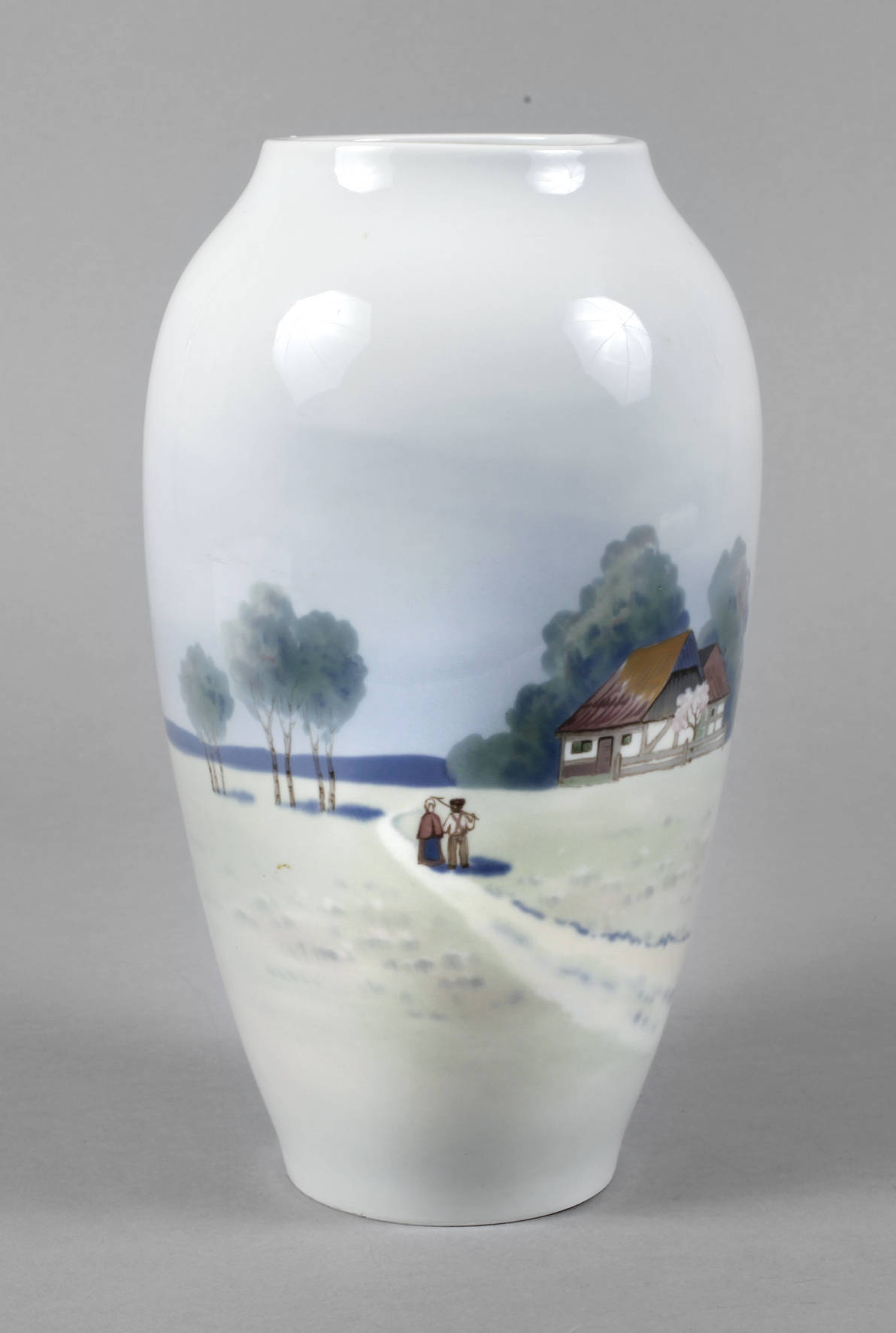 Metzler & Ortloff Jugendstilvase