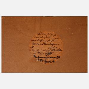 Porzellanbildplatte Madonna della Sedia