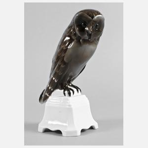 Rosenthal Eule auf Postament