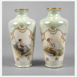 Rosenthal Paar Jugendstilvasen