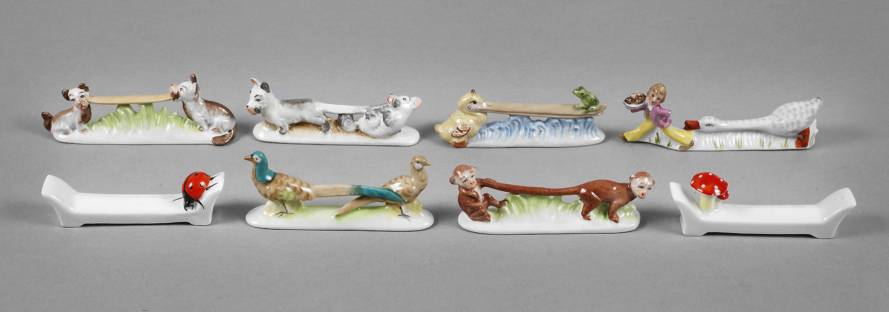 Rudolstadt sechs Messerbänkchen