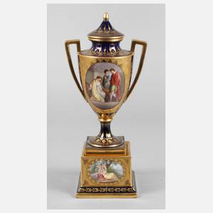 Thüringen Amphorenvase ”Paris und Helena”