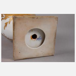 Thüringen Amphorenvase mit Portrait