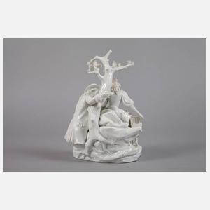 Thüringen Figurengruppe Vogelhändler