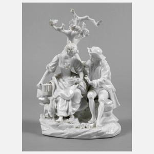 Thüringen Figurengruppe Vogelhändler