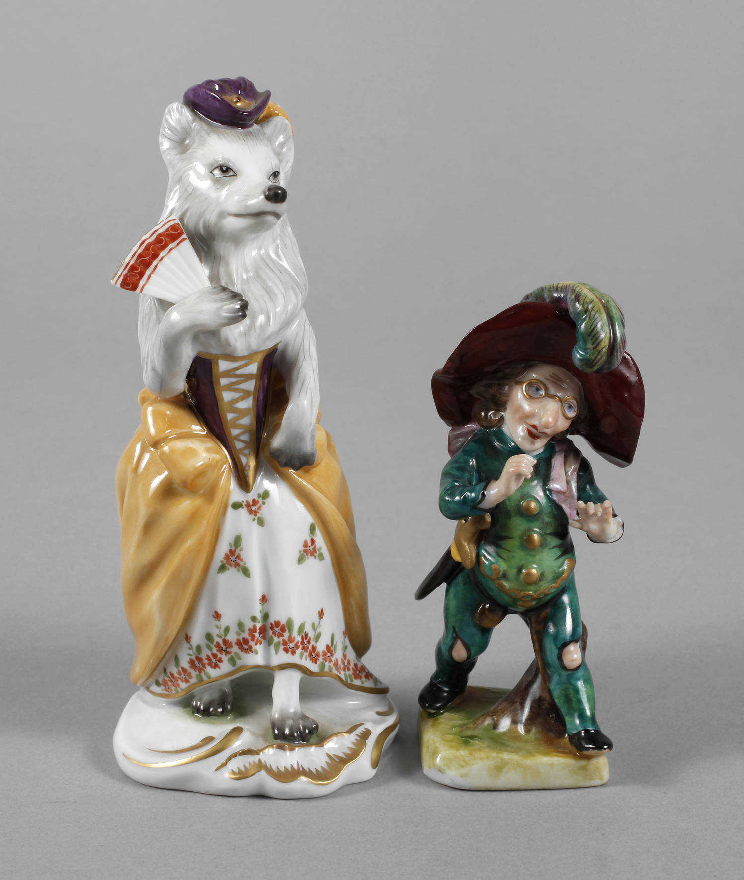 Thüringen zwei karikative Figuren