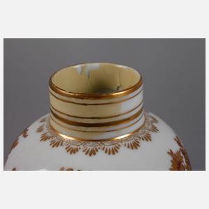 Vase mit Chinoiserien