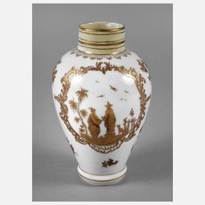 Vase mit Chinoiserien
