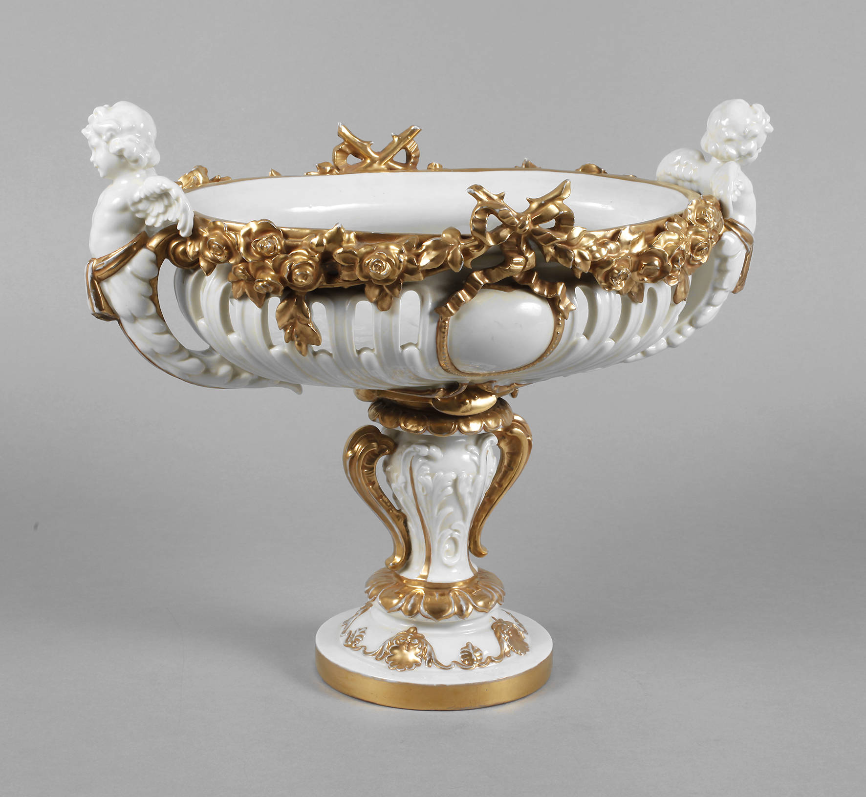 Volkstedt großer Tafelaufsatz