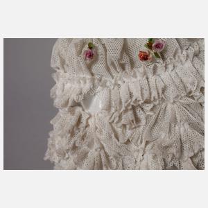 Volkstedt Tänzerin im Spitzenkleid