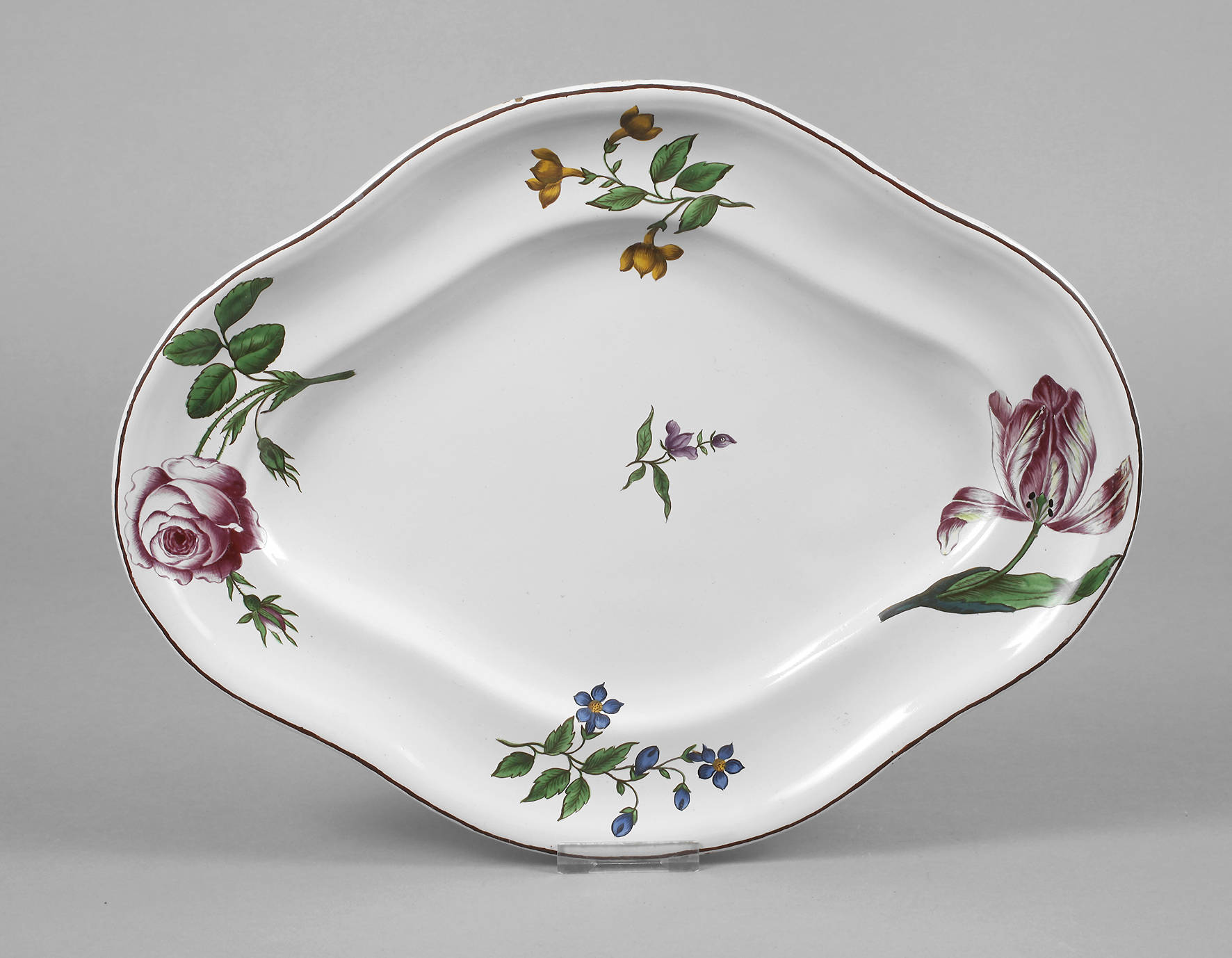 Fayenceplatte Straßburg