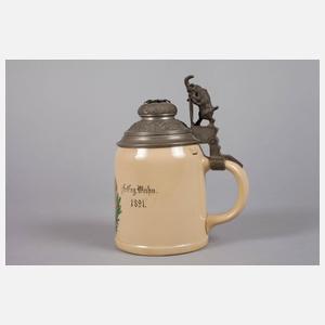 Bierkrug Alpenverein