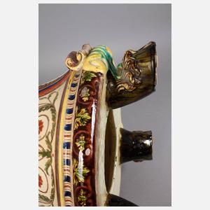 Blumenständer Majolika