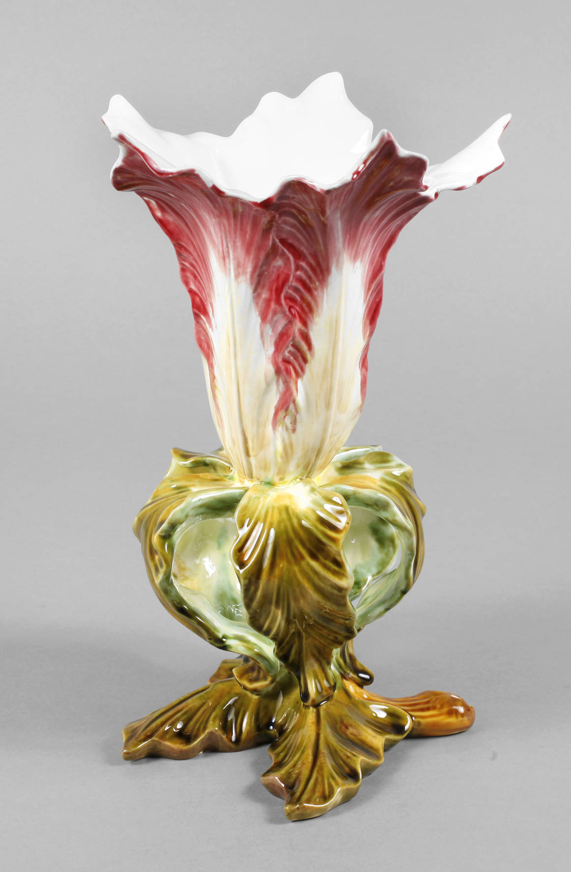 Blütenkelch Majolika