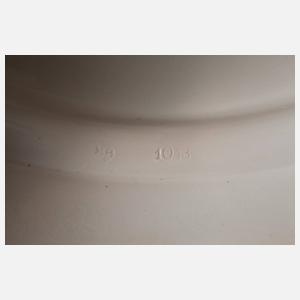 Großer Historismus-Cachepot mit Säule