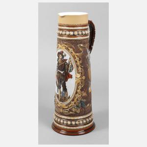 Villeroy & Boch übergroßer Bierkrug Historismus