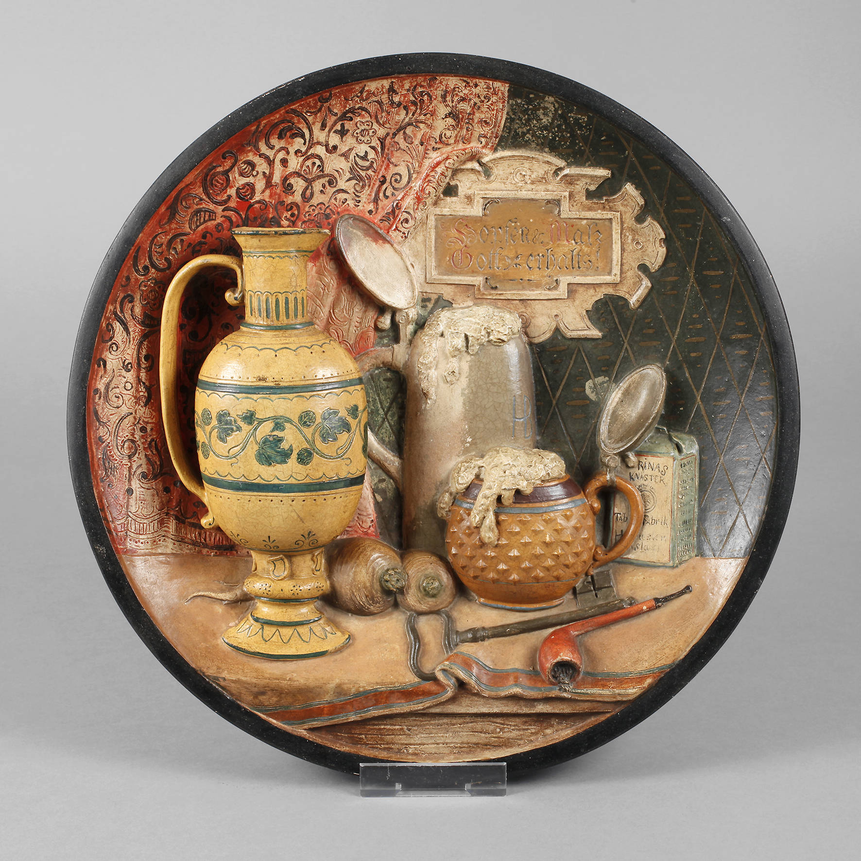 Wandteller ”Hopfen & Malz”