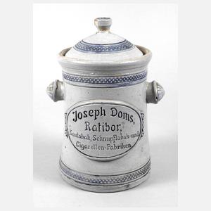 Tabaktopf Joseph Doms Ratibor