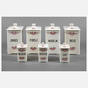 Roesler Konvolut Vorratsgefäße