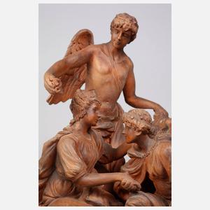 Goldscheider Wien große Figurengruppe