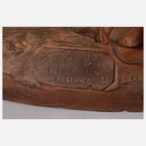 Goldscheider Wien große Figurengruppe