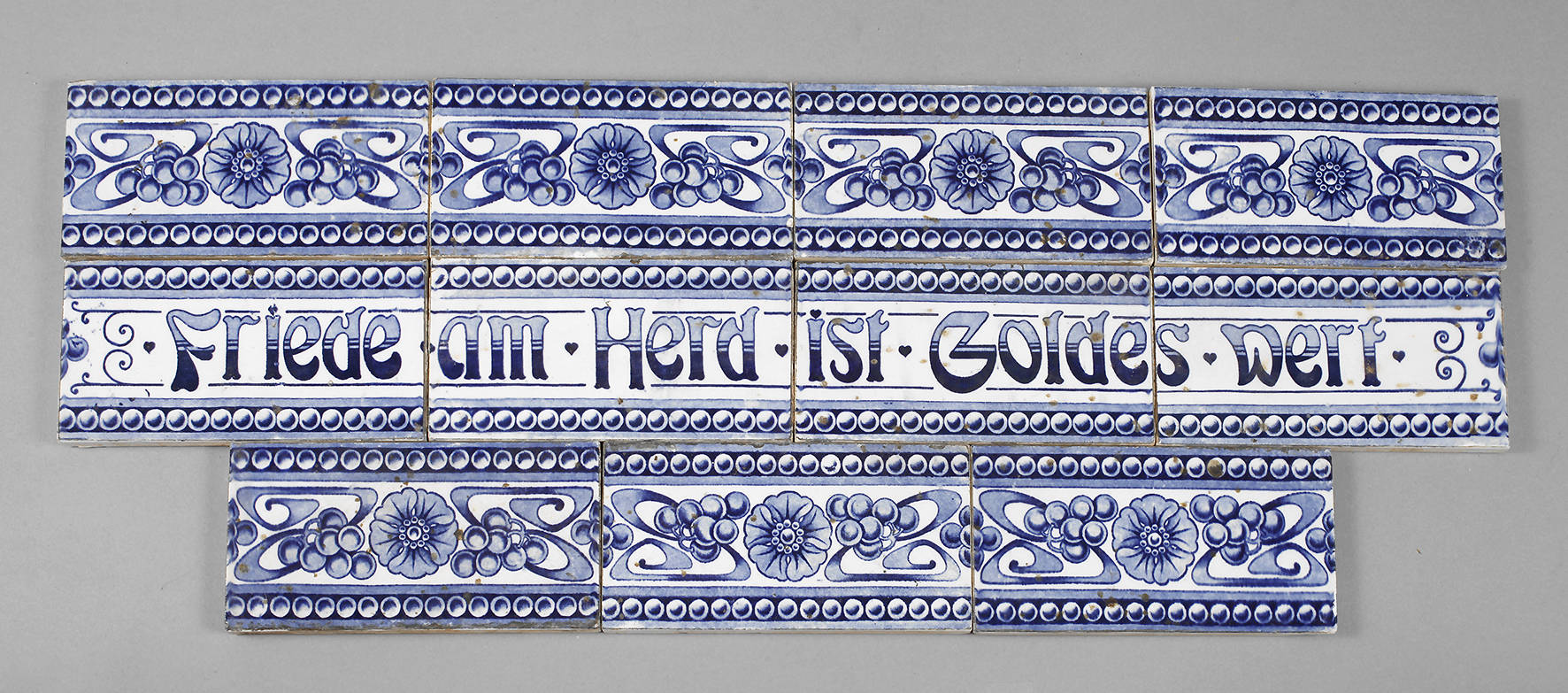 Fliesenspruch Jugendstil
