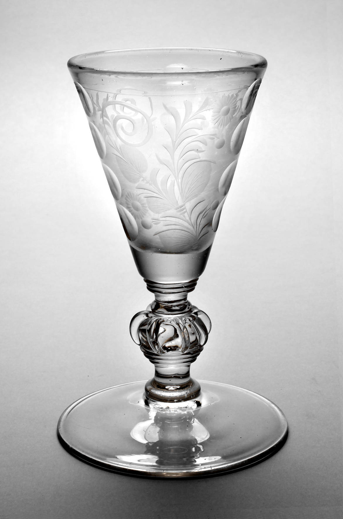 Großes barockes Kelchglas