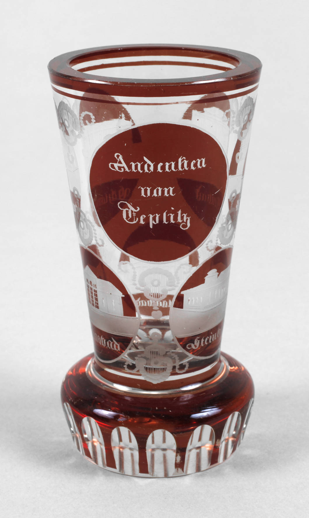 Ansichtenglas Teplitz