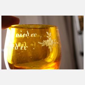 Erotisches Becherglas