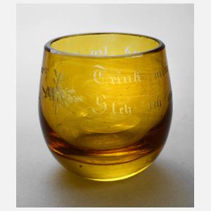 Erotisches Becherglas