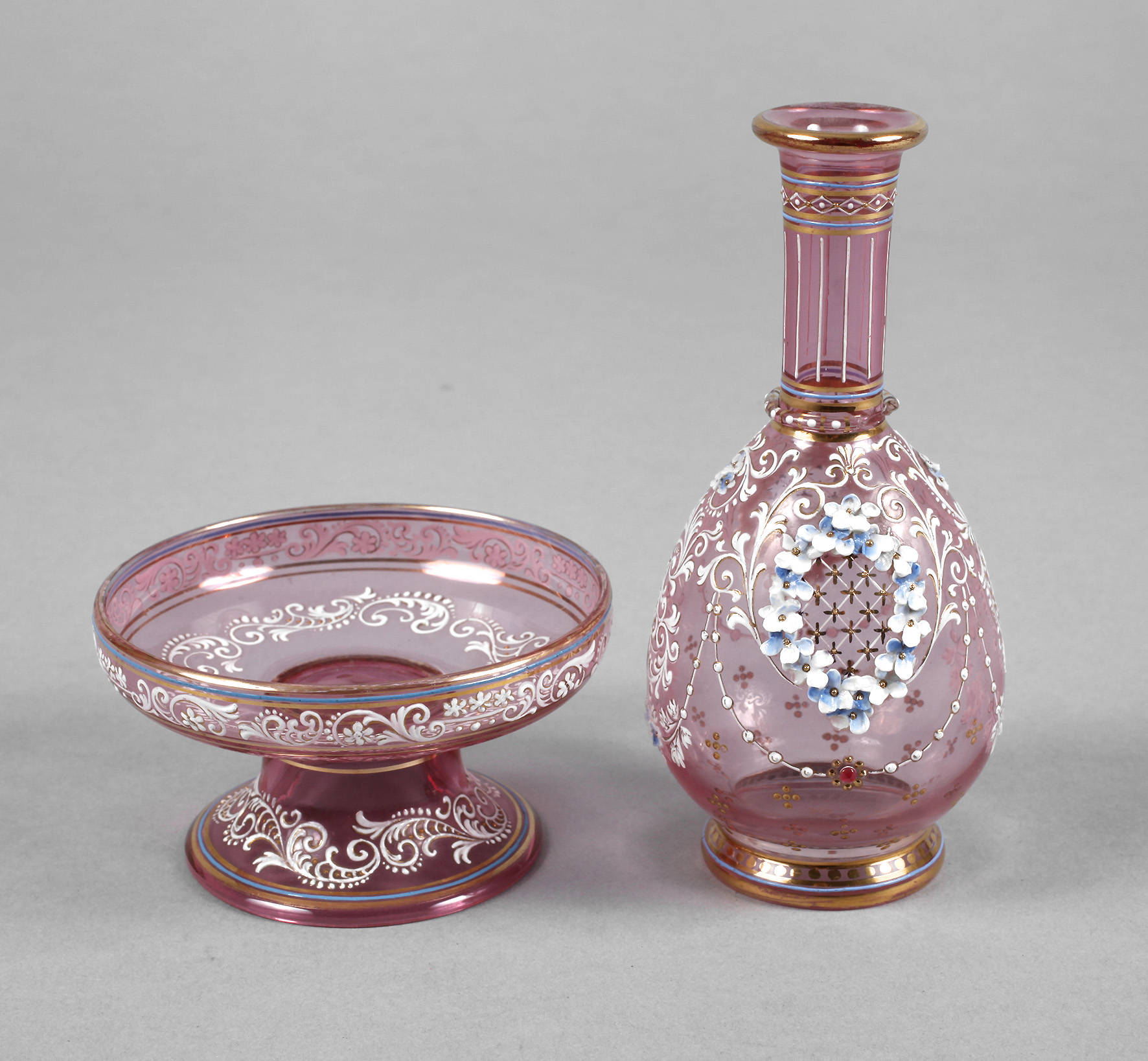 Lobmeyr Wien Väschen und Schale