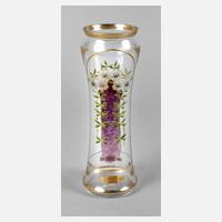 Jugendstilvase Emaildekor111