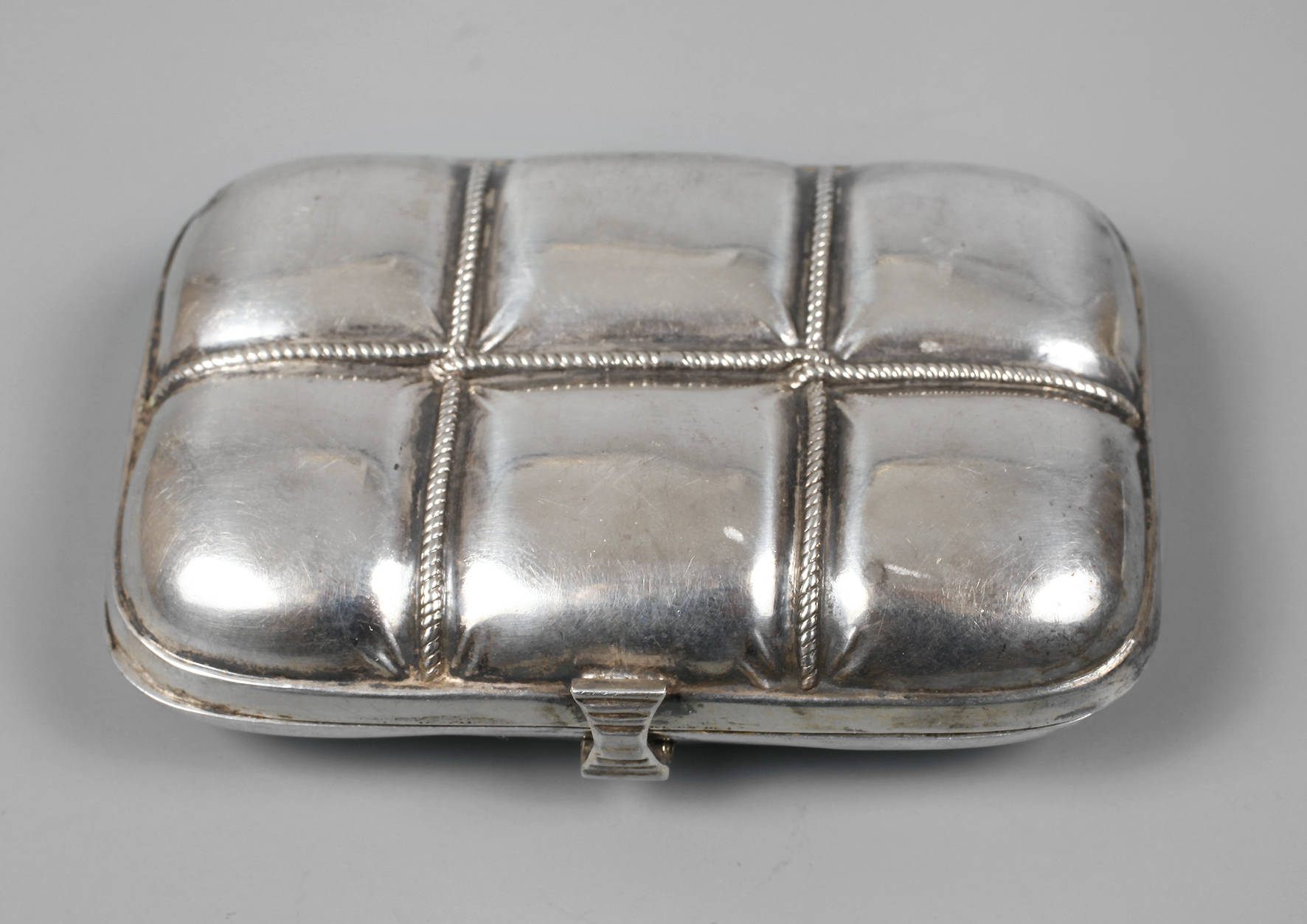 Silberdose Biedermeier