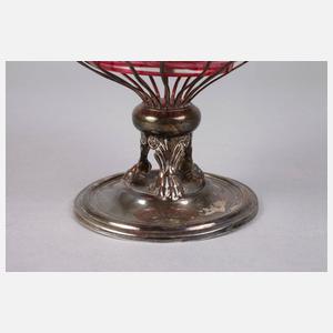 Silberkörbchen Biedermeier