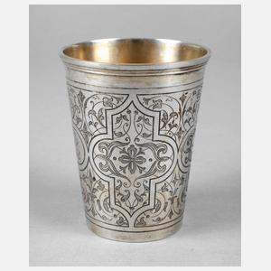 Feiner Silberbecher Stuttgart