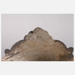 Großer Lampenfuß Silber