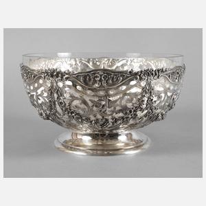 Großer Tafelaufsatz Silber