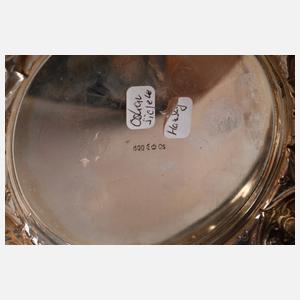 Hamburg Prunkvase Silber