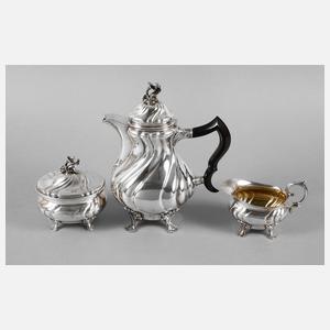 Schwedisches Silberservice G. J. Hallberg