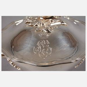 Silberterrine aus Adelsbesitz