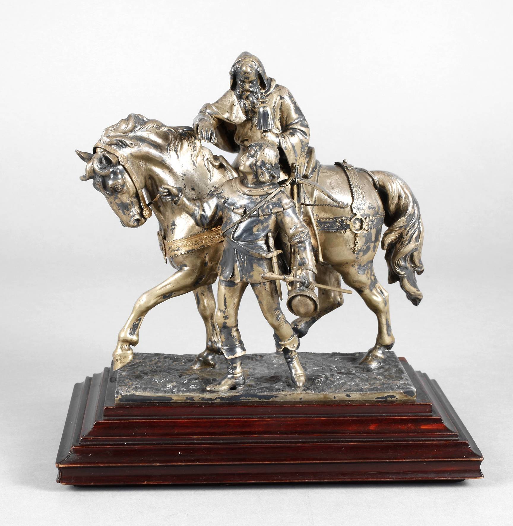 Seltene Silberplastik Wien