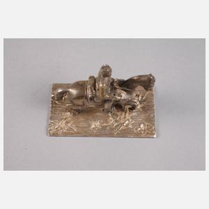 Kleine Soldatenfigur Silber