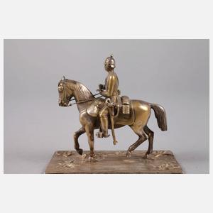 Kleine Soldatenfigur Silber