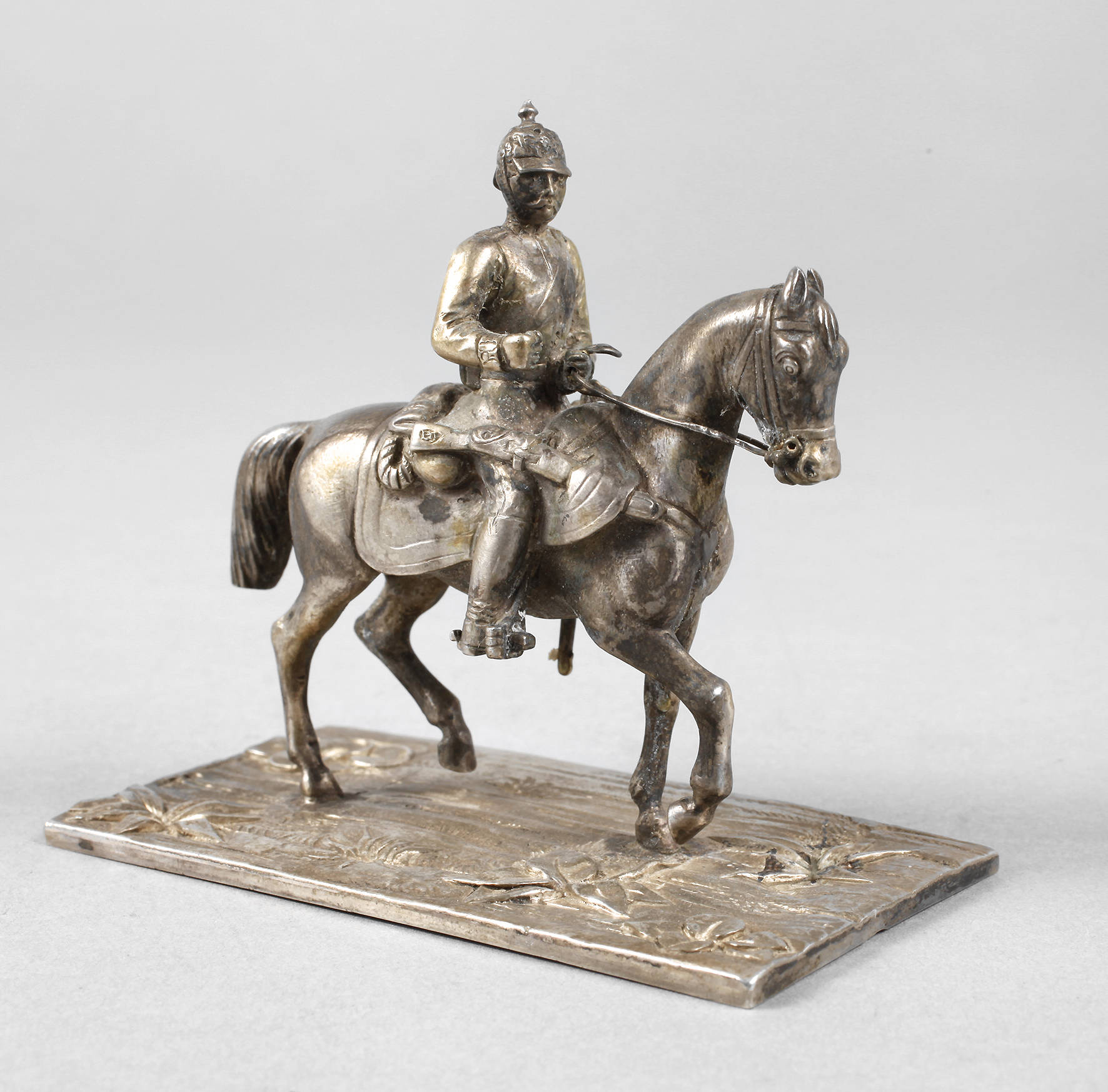 Kleine Soldatenfigur Silber