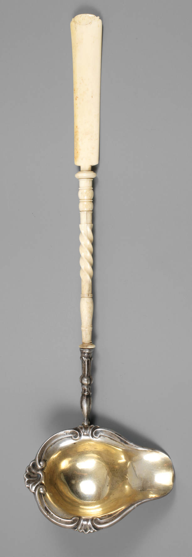 Silber Schöpfkelle Biedermeier