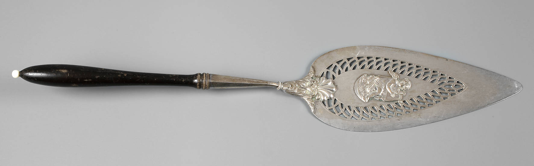 Silber Tortenheber Biedermeier