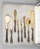 Vorlegebesteck Jugendstil Silber